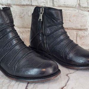 John Fluevog Beauvoir Womens Size 7 Black Ankle Boots